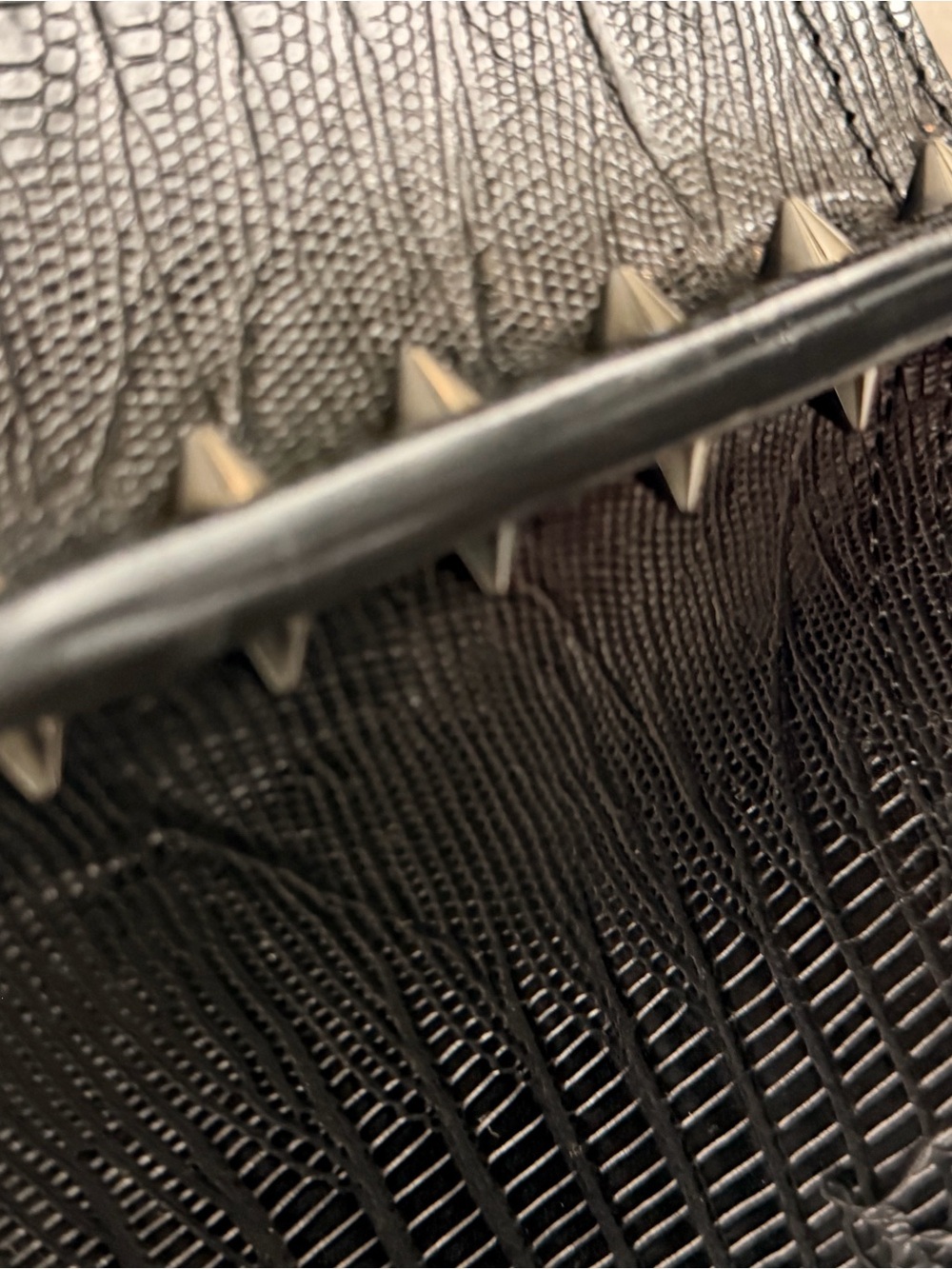 Christian Louboutin Black Tote with Red Interior - Picture 7 of 9
